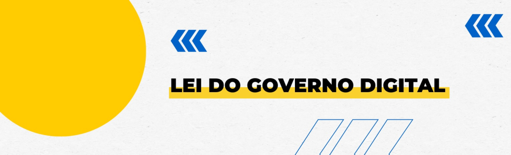 Foto Lei do Governo Digital