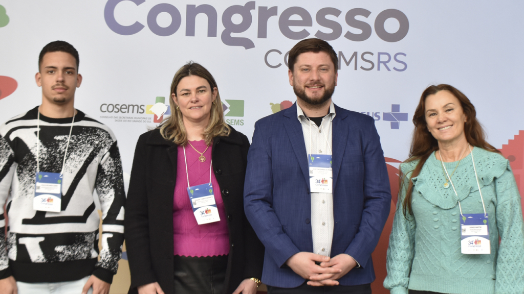 Município tem projetos apresentados no 34º Congresso COSEMS-RS