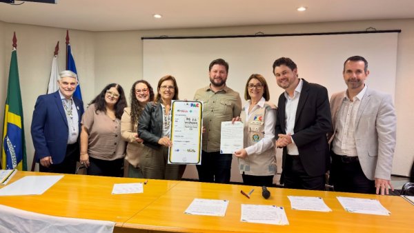 Foto da Notícia Assinado termo para construção do CAPS em Restinga Sêca