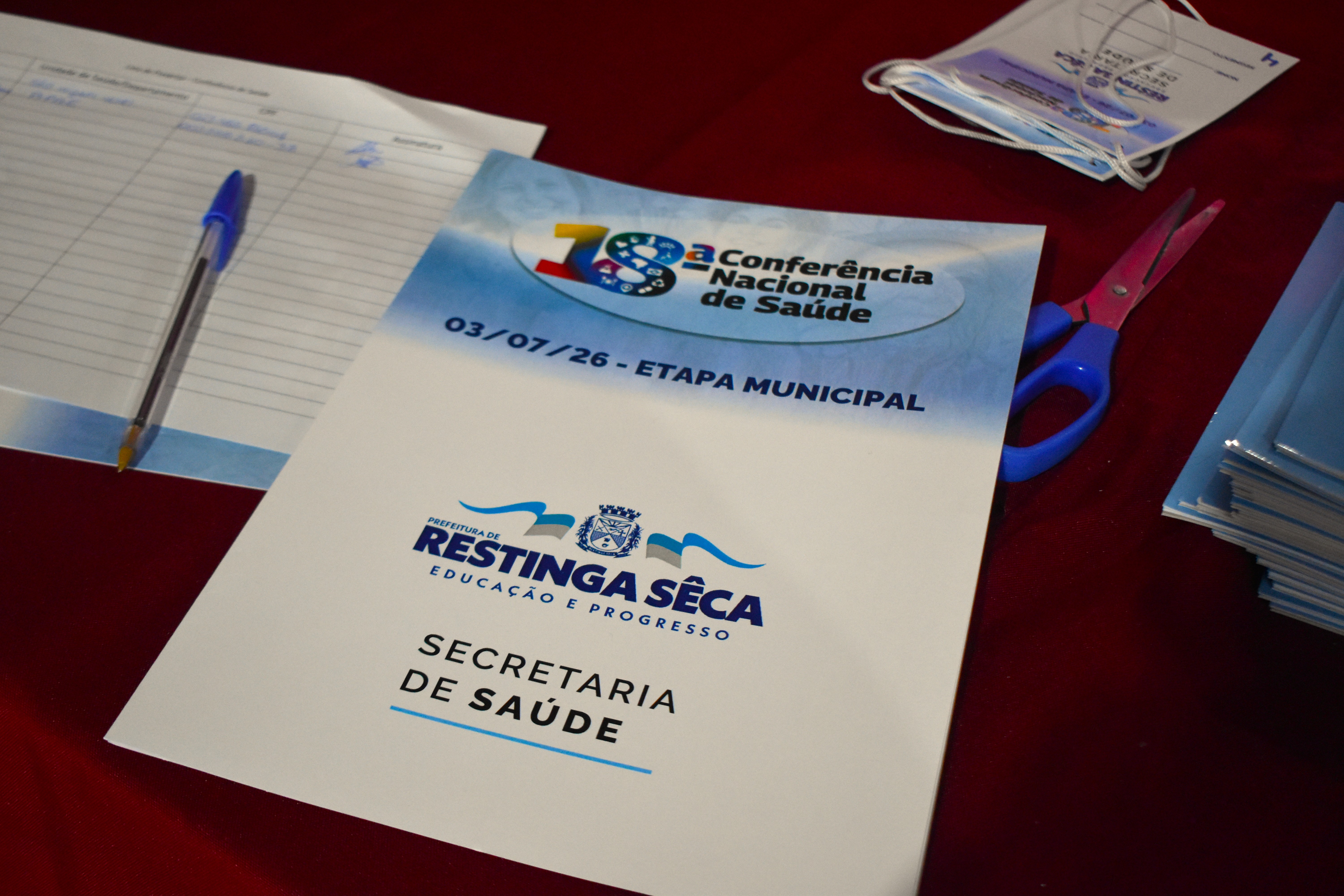 Conferência Municipal de Saúde reúne comunidade para debater o fortalecimento do SUS