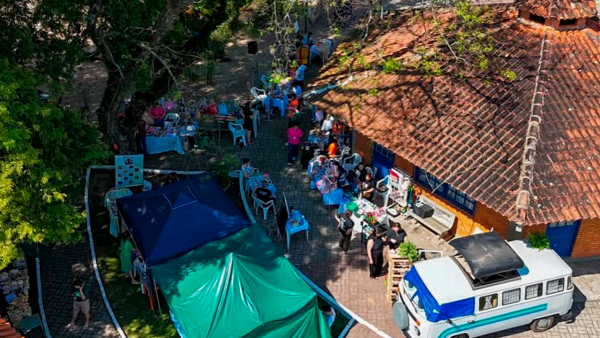 Foto da Notícia Restinga Sêca recebe a 1ª Feira da Primavera do Quarta Colônia Geoparque Mundial da UNESCO